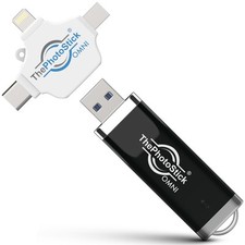 Thephotostick Omni 128GB - Effortless Photo and Video Backup for Apple Android picture