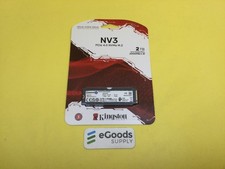 SNV3S/2000G  Kingston NV3 2TB M2 2280 NVMe PCIe Gen 4 x 4 SSD New Sealed picture
