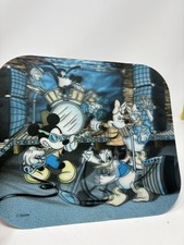 Vintage Holographic 3D Rock N Roll Disney Mickey & Friends Computer Mouse Pad picture