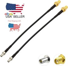 2PCS SMA Female to TS9 Cable 12 inch for 4G LTE Router USB Modem MiFi Hotspots picture