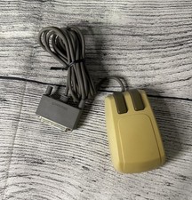 VINTAGE MICROSOFT SERIAL BALL MOUSE 1980s BEIGE C3k7pn Untested picture