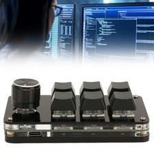 6 Key Mini Keypad with Knob USB DIY Programmable Keyboard OSU Gaming Keyboard picture