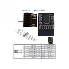 NEW MSI TPM Module (14 Pin 14-1) TPM 2.0 Trusted Platform  picture