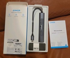 Anker A83650A1 65W USB Ethernet Hub - Black picture