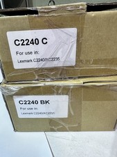XC2235 Cyan And Black Toner Cartridge Compatible for Lexmark C2240 XC2235 picture