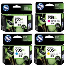 AU GENUINE Original HP 905XL 4 Colours Value Pack Ink Cartridge Toner J7K33A picture