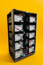 Powerware Plus Series 1085 480 VDC, 40 Battery Capacity, Battery Cabinet Tested picture