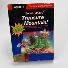The Learning Co. Super Solvers Treasure Mountain IBM 19003 - Not Original Disks picture