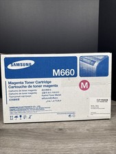 SAMSUNG CLP-M660B ST924A GENUINE MAGENTA TONER CLP-610/CLP-660/CLX-6200/6210 picture