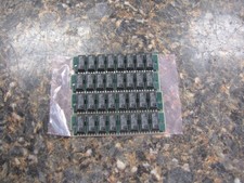 Vintage Lot of (4) OKI MSC2331A-80YS8 256KB 80NS 30 PIN SIMM RAM Sticks picture