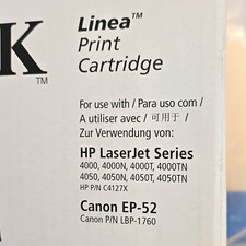 OEM Lexmark Linea Print Cartridge 140127X/HP #C4127X/Canon LBP-1760 picture