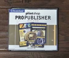 Broderbund Print Shop ProPublisher Deluxe v20 Desktop Publishing CD for Windows picture