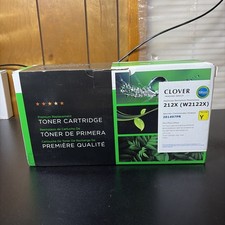 Clover 212X W2122X Yellow High Yield Toner HP M554 M555 M578 201497PR New picture