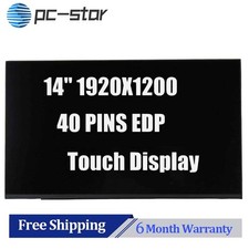 B140UAK02.0 Laptop LCD Touch Screen Panel EDP 40pin 1920 X1200  New Replacement picture