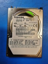 Toshiba MK1031GAS HDD2A02 100GB 2.5