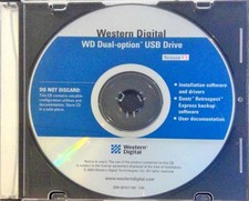 Genuine Western Digital WD Dual-Option USB Drive Release 1.1, Windows, 2004, New picture