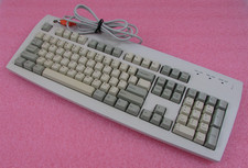 Vintage Gateway 7001628 Wired Keyboard White Standard 104 keys picture