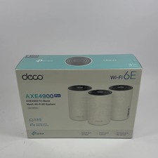 New TP-Link  DECO XE70 Pro Tri Band WiFi 6E  AXE4900 Mesh WiFi Router picture