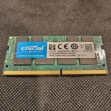 Crucial 16GB DDR4-2400 SO-DIMM Laptop RAM 260-Pin CL17 CT16G4SFD824A picture