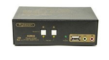 Rybozen HDMI KVM Switch 2 Port Dual Monitor Extended Display picture