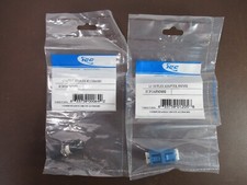 Lot of 2 ICC Adapters, 1 LC Duplex Adapter, 1 Simplex ST Adapter (L FD) picture