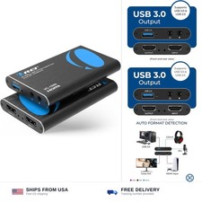OREI 4K@30Hz HDMI Video Capture Card USB 3.0, Loop-Out, UVC UAC 48 KHz PCM picture