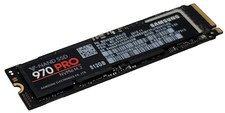 Samsung 970 PRO 512GB M.2 NVMe SSD MZ-V7P512 100% HEALTH LOW USAGE picture