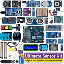 Ultimate Sensor Kit with Original Arduino Uno R4 Minima, Rohs Compliant, Durable picture