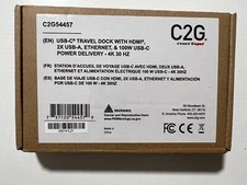 C2G USB-C Travel Dock with HDMI - C2G54457 - NEW picture