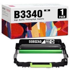 Compatible 55B0ZA0 Black Drum Unit (1-Pack) for Lexmark Printers MB3442i picture