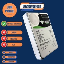 Seagate Exos ST10000NM0096 10TB 7200RPM 12Gb/s 256MB 3.5