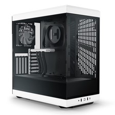 Y40 Modern Aesthetic Panoramic Tempered Glass Mid-Tower Computer Gaming Case picture