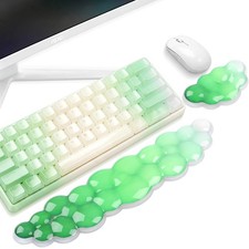 Yuhijoy Cloud Keyboard Wrist Rest, Green Gradient 1 picture