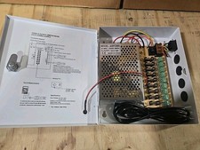 Ares Vision 9 Channel/Port 9 AMPS, 12V DC Power Supply Box, Individually Fus... picture