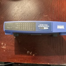 Linksys by Cisco 8-Port 10/100 Workgroup Switch EZXS88W + Power Adapter picture