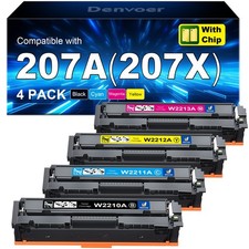 207A 207X Compatible for HP 207A 207X Toner MFP M283fdw M255dw - Printer Accessories picture