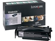 Original Lexmark 12A8425 Black Toner. New Sealed Box, We Ship Fast picture
