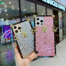 Glitter Luxury Boxy Trunk Case For OPPO Reno 13 14 12 A40 A5 A3 A57 A17 A58 A60 picture