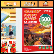 500 Sheets Glossy Photo Paper 8.5