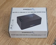Sabrent USB Type-C 3.1 Dual Bay 2.5