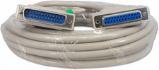 25 Foot DB25 25 Pin Serial Port Cable Male/Female RS232 picture