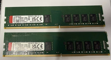 {2x} Kingston 16GB DDR4 3200MHz ECC UDIMM Server RAM KSM32ED8/16HD picture