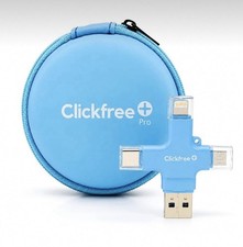 Clickfree Pro 128GB 4-in-1 Photo & Video Backup Device iPhone,Android,iPad & Mac picture