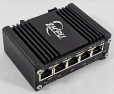 PoE+ Switch 5 Port Managed Gigabit Ethernet Hardened Industrial 12-48V 120W Din picture