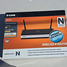 D-Link DIR-615 N300 Wireless Router 300 Mbps 4-Port WPS IPv6 Black picture