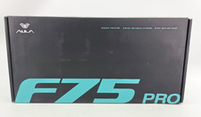 AULA F75 PRO Wireless Keyboard 2.4GHz Type C BT5.0 White Blue NEW OPEN BOX picture