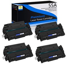4PK CE255A 55A Toner Cartridge  For HP LaserJet Enterprise 500 MFP M525dn M525f picture