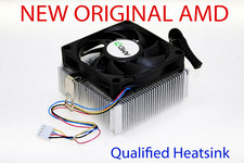 OEM AMD CPU Cooler Heatsink Aluminum Fits FM1 AM3+ AM3 AM2+ AM2 picture