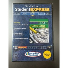 Prentice Hall StudentExpress Mathematics Course 2 3 CD-ROM Set 2007 New picture