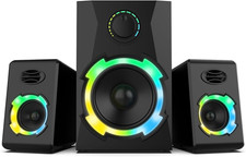 OROW Computer Speakers,40W PC Speakers with Subwoofer,Gaming picture